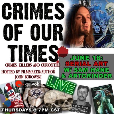 LIVE TONIGHT Samhane On Crimes Of Our Times Podcast